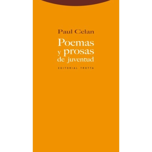 POEMAS Y PROSAS DE JUVENTUD