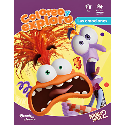 COLOREO Y EXPLORO EMOCIONES INTENSAMENTE